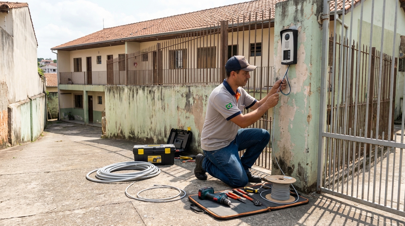 Instalacao de interfone residencial em Jaboatão dos Guararapes‑PE